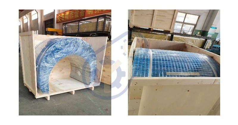 export packaging of galvanized conveyor covers for international shipment export packaging of galvanized conveyor covers for international shipment
